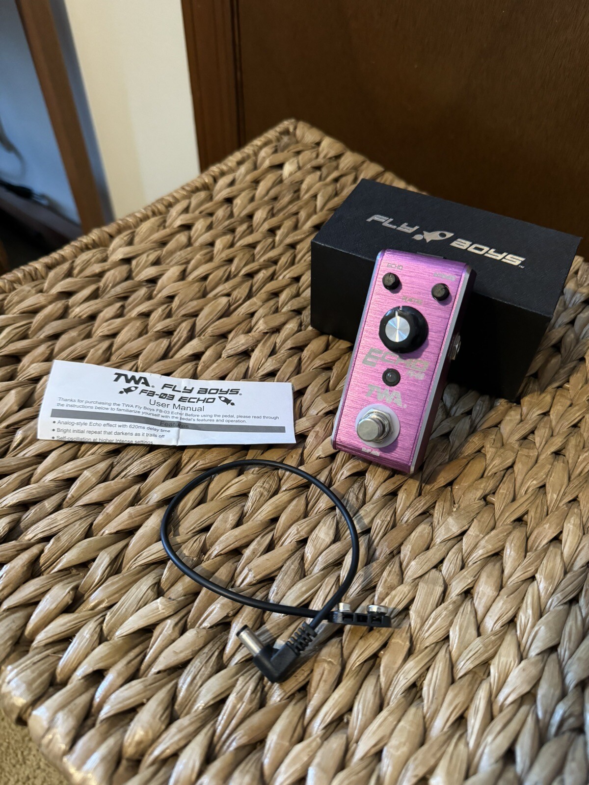 TWA Fly Boys Echo Guitar Pedal FB-03
