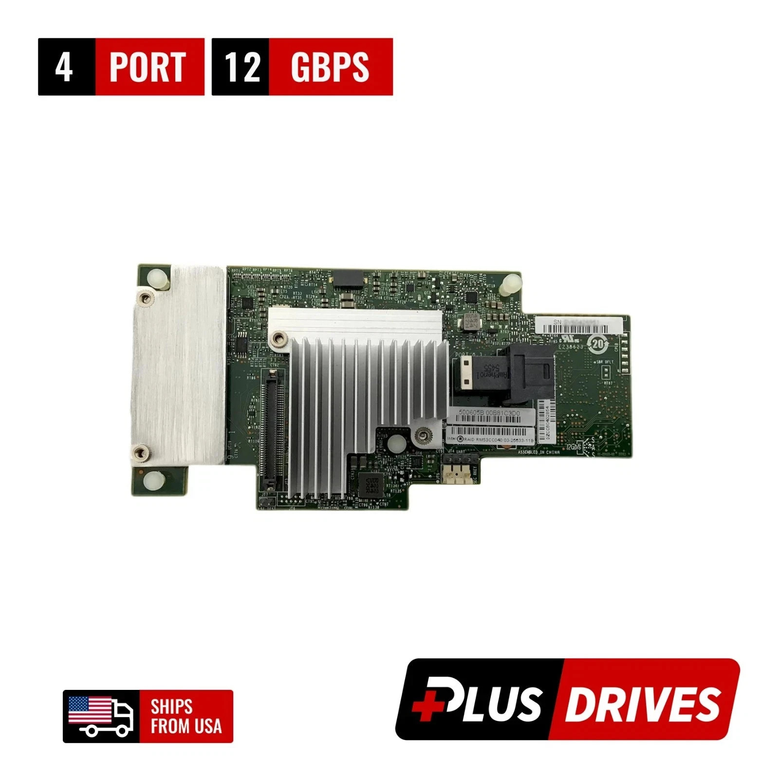 12Gbps SAS SATA Intel Integrated RAID Module RMS3CC040 for S2600WT Server Mobo