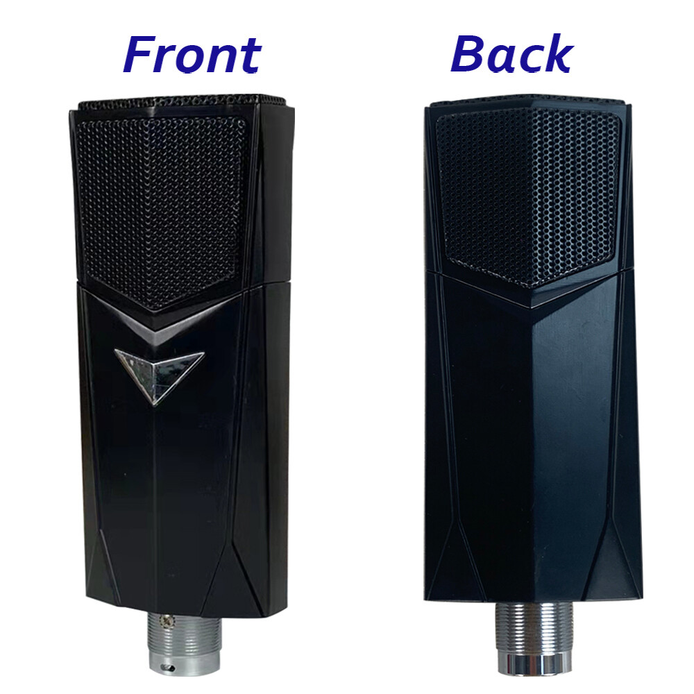 Cardioid Microphone Condenser Kit For Studio Live Recording Broadcast Chat Mic