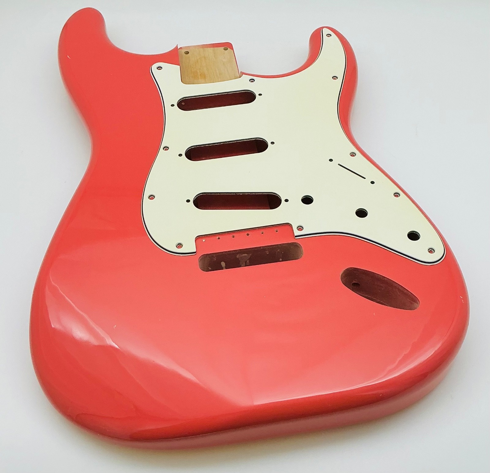 Show Me Nitro 4lbs 4oz Nitro Lacquer S-Style - Faded Fiesta Red