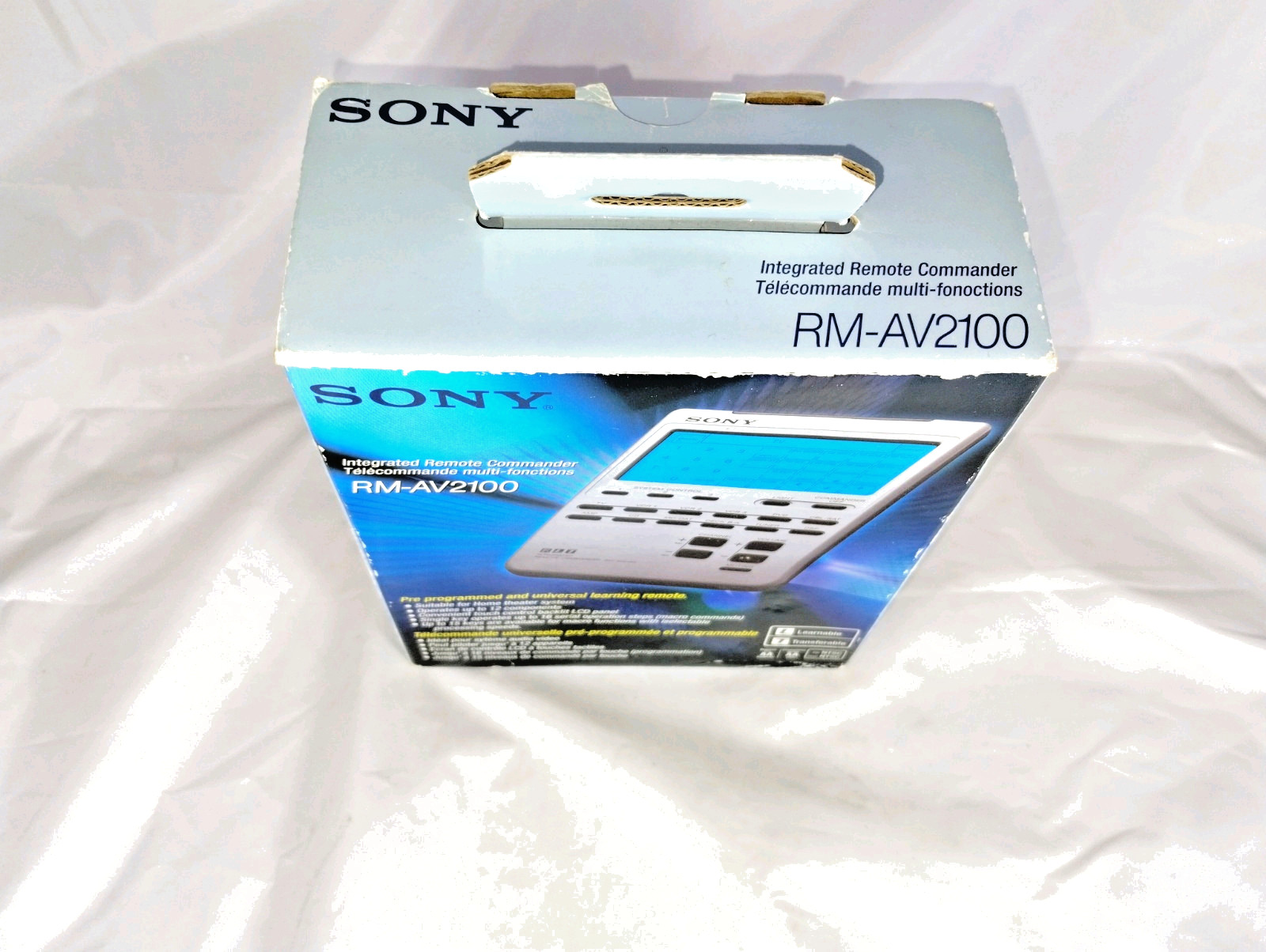 Universal Remote Commander, Sony RM-AV2100,  Home Theater System Remote, Working