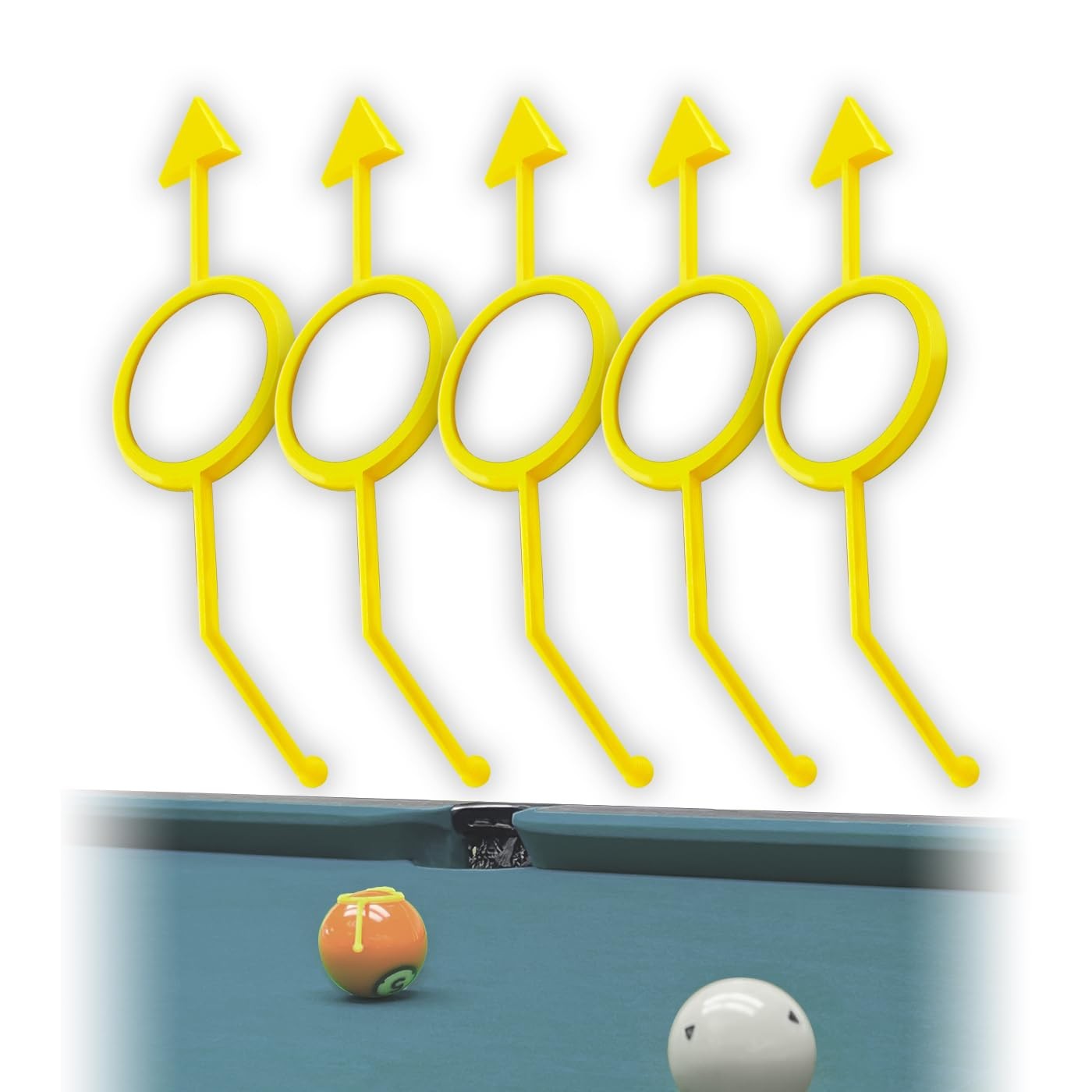 Pool Aiming Aid Device, Improve Your Pool Skills, Training Kit for Beginners