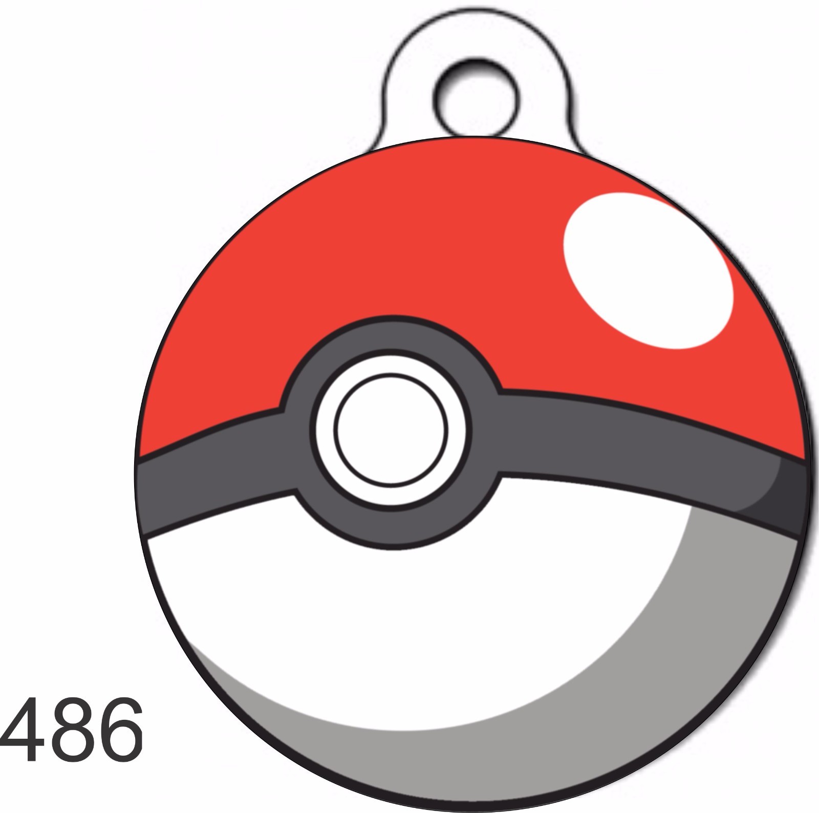 Cute Custom Personalized Pet ID tag for Dog and Cat ROUND Tags POKEMON Charm FUN