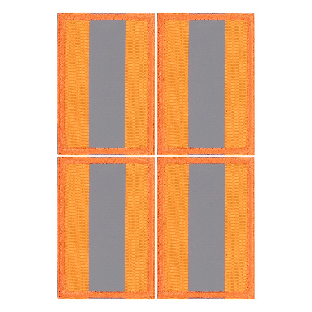 4 Pcs Armband Safety Patch Clothes Reflective Patches