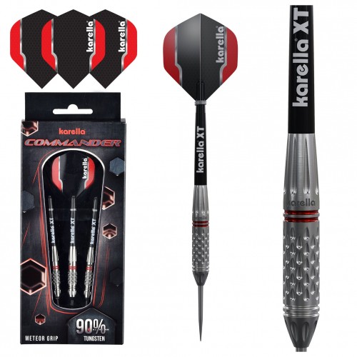 Steeldart Karella Commander - Silver - 90% Tungsten - 23G