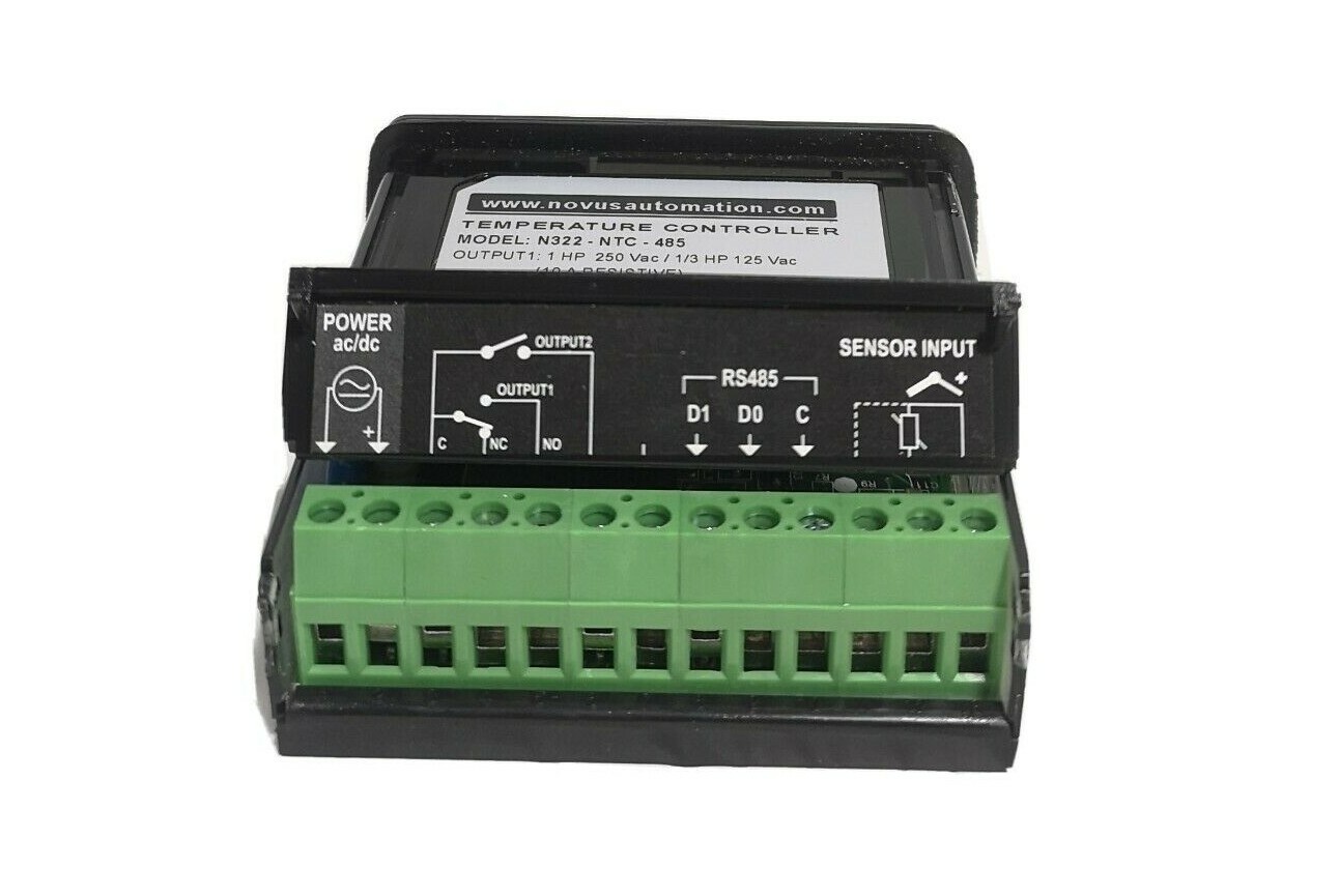 Novus N322 N322-NTC-485 Temperature controller USED.