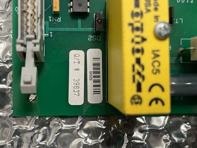 Quad Tech 39837 Wed Detection 2100 Interconnect Board QTI USA