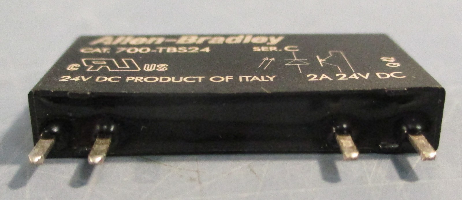 Allen Bradley 700-TBS24 Series C Solid State Relay 24 VDC 2 A