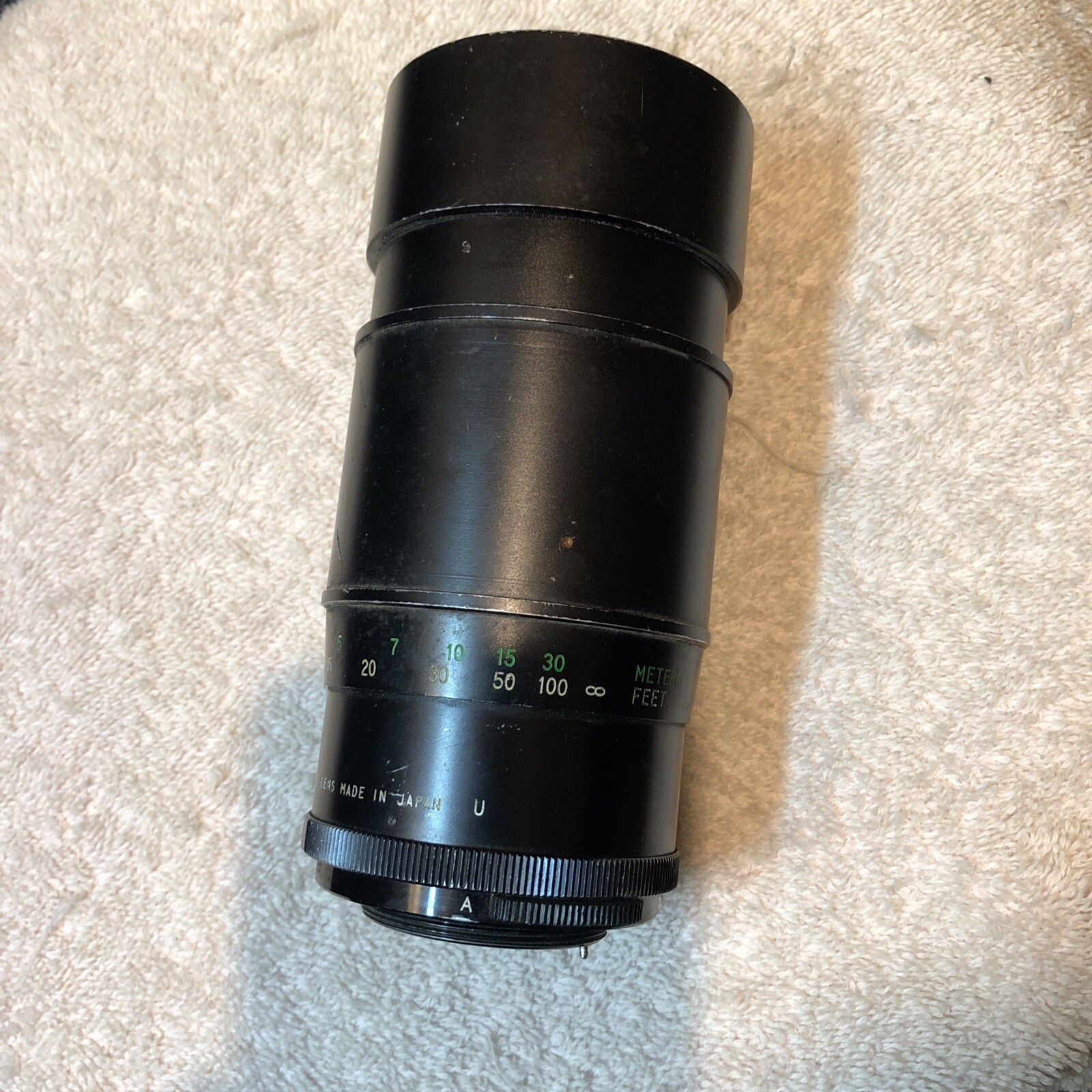 VIVITAR AUTO TELEPHOTO 200mm 1:3.5 No. 28627207 CAMERA LENS WITH PENTAX SCREW IN