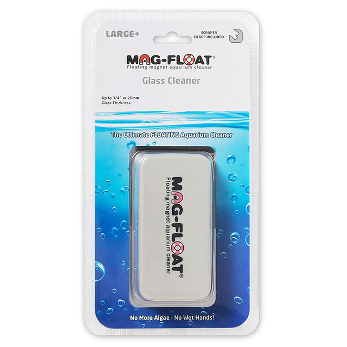 Mag-Float 400 Large+ Floating Magnetic Glass Aquarium Cleaner