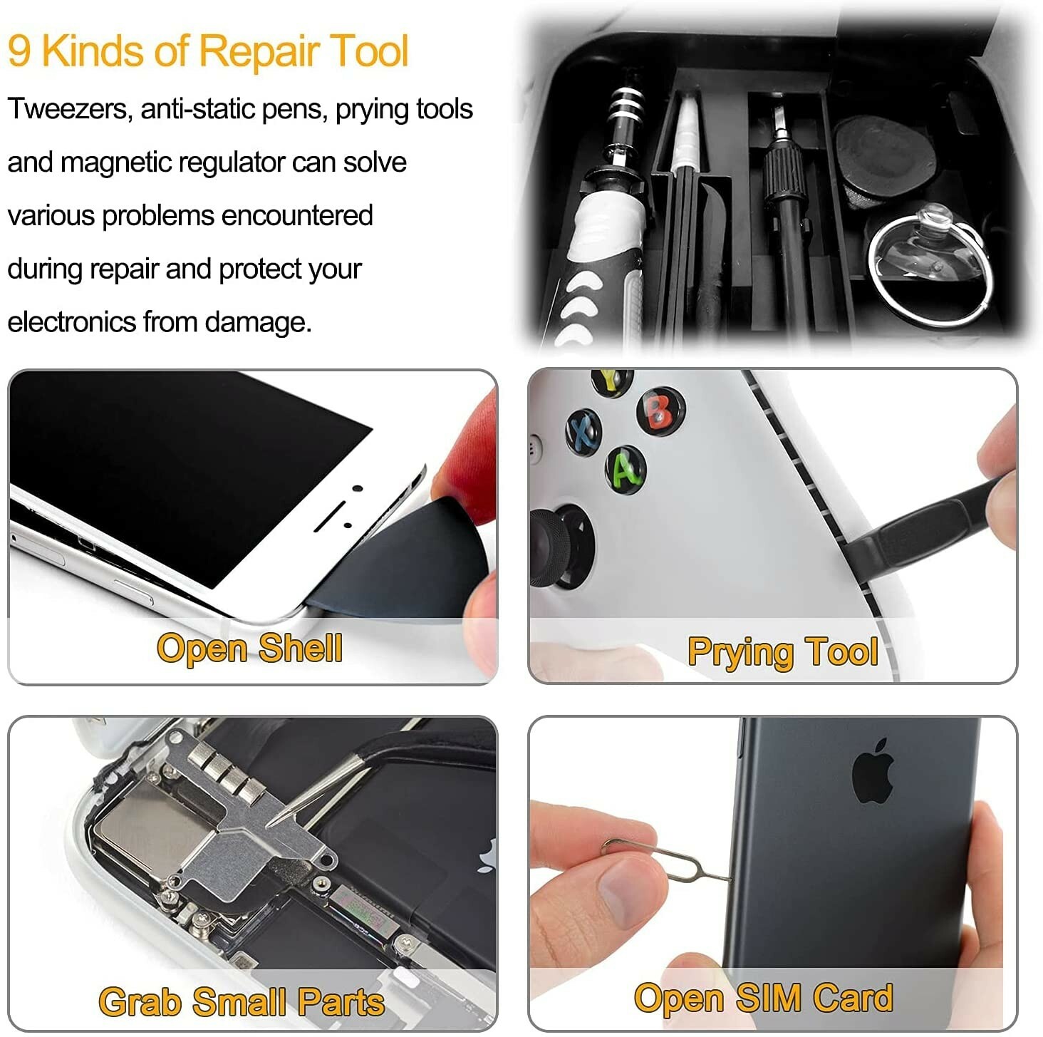 Professional Repair Tool Kit For iPhone Laptop Cell Phone Computer Electronic PC