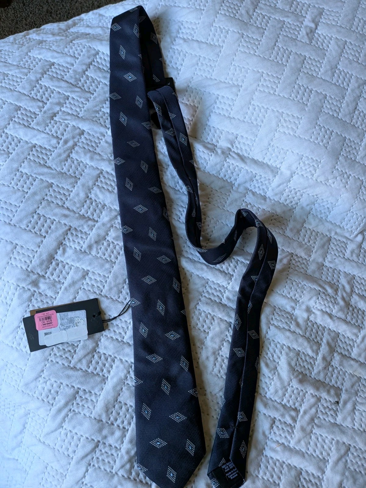 BOSS by Hugo Boss Silk Men’s Tie NEW NWT $98 Blue Nice
