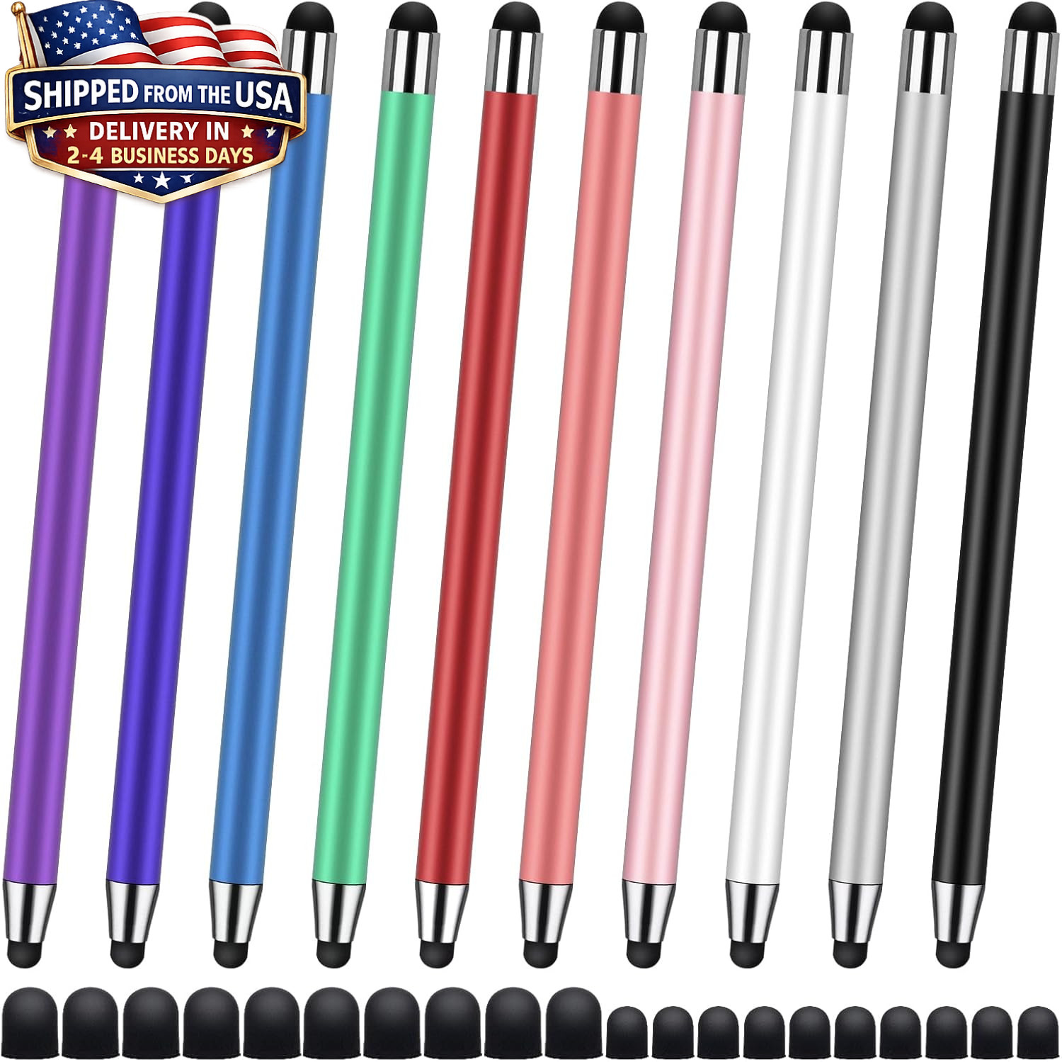 10 Pack Stylus Pen for Touchscreen, Universal Stylus High Precision Sensitivity
