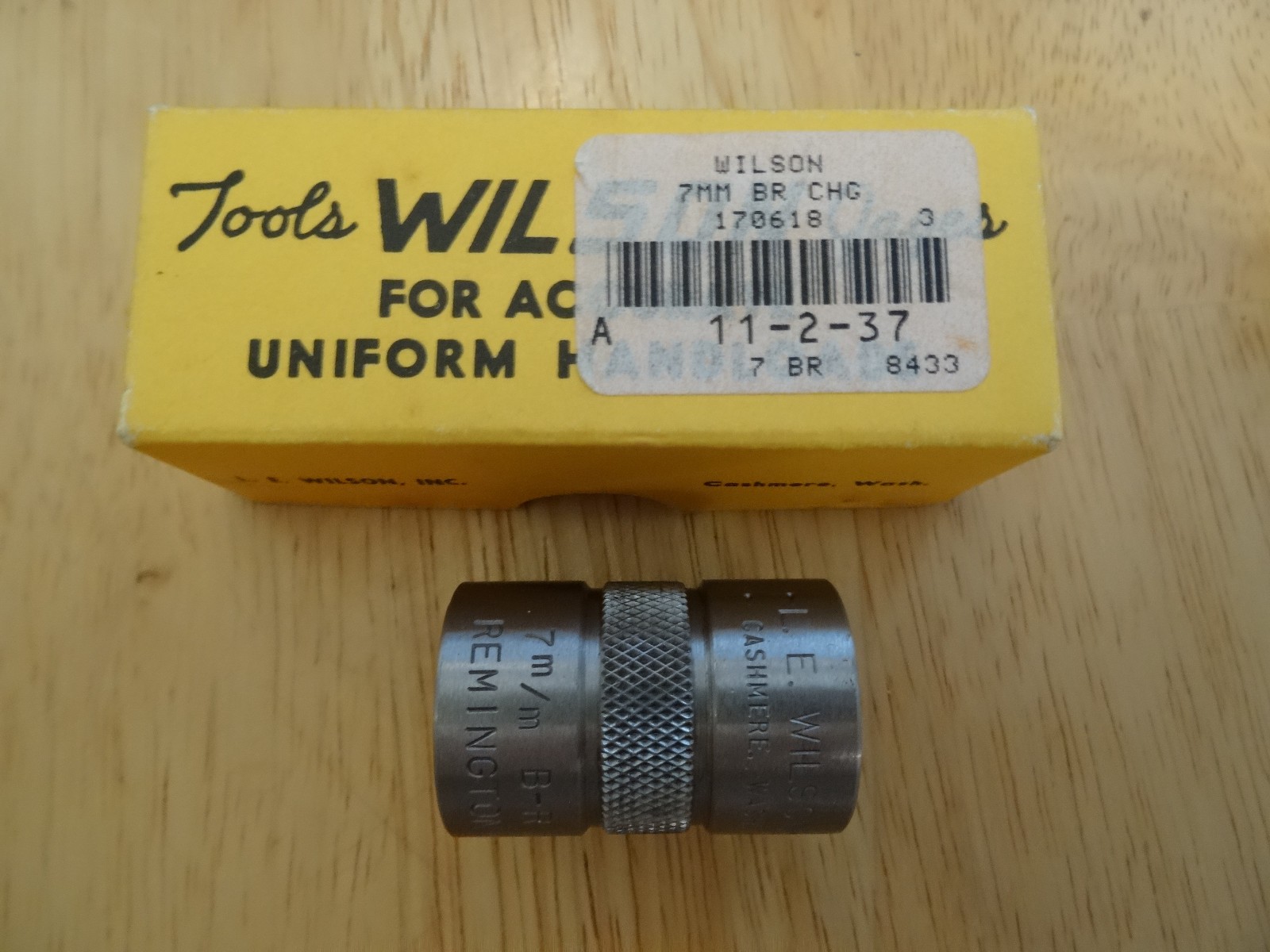 Wilson REM 7mm BR cartridge case gauge
