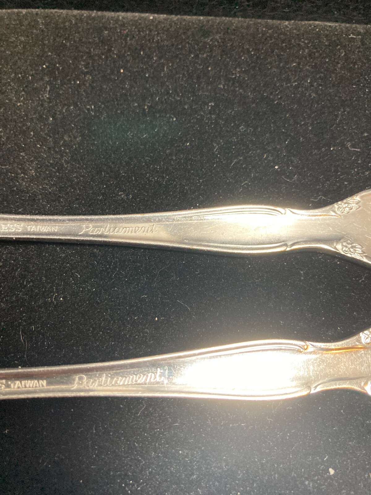3 Parliament Forks Flatware Stainless Taiwan