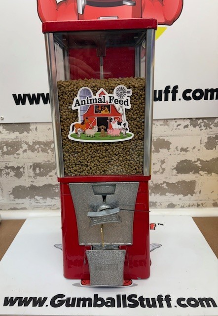 Cute Animal Feed Vending Machine Chicken Deer Goat Pet Treat Duck Food Vendor