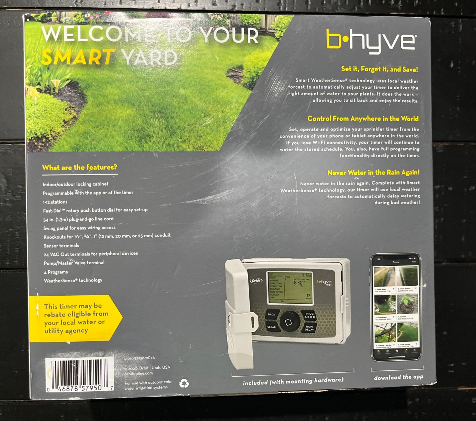 Bhyve Smart Indoor/ outdoor Sprinkler Controller Timer by Orbit-Stations:12