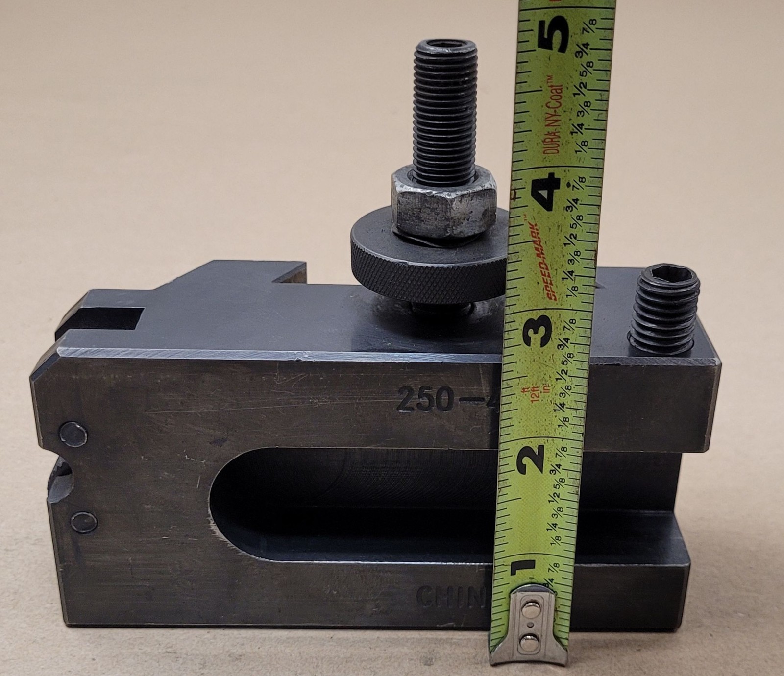 PHASE II 250-410 Tool Post Holder for Knurling Turning & Facing