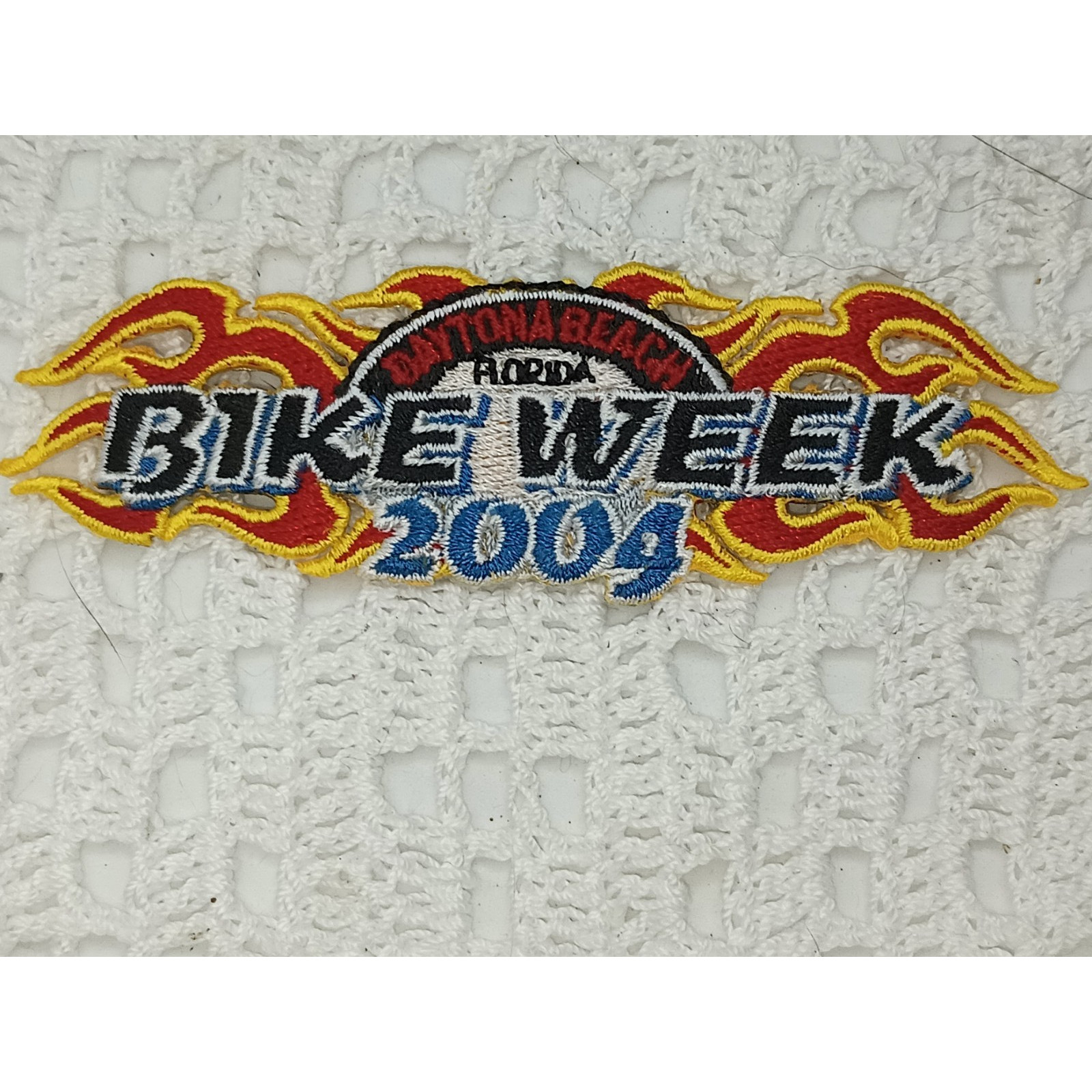 Bike Week 2004 Daytona Beach Florida 1 1/8" by 4" Flames