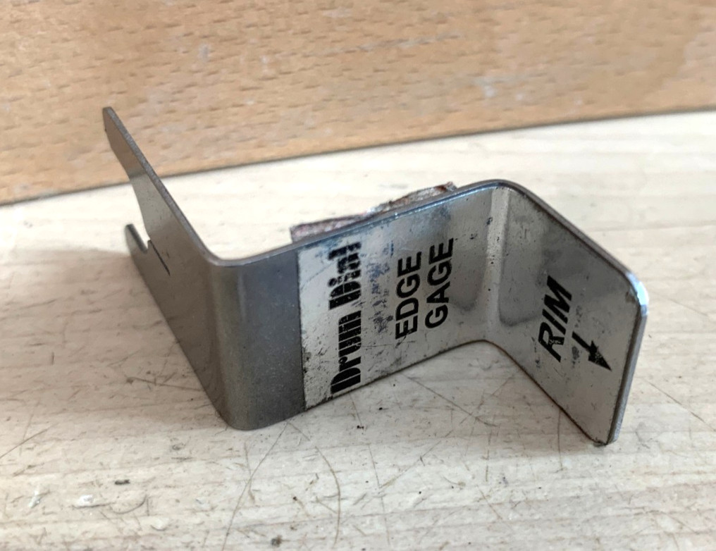 Drum Dial Tuning Gauge Tool EDGE GAGE Plate Hoop Rim Guide Repalcement Part