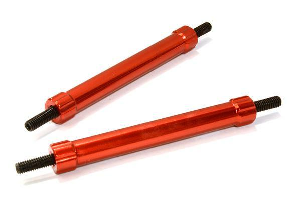 Billet Machined 40mm Aluminum Linkages (2) M3 Threaded for 1/10 Scale Crawler