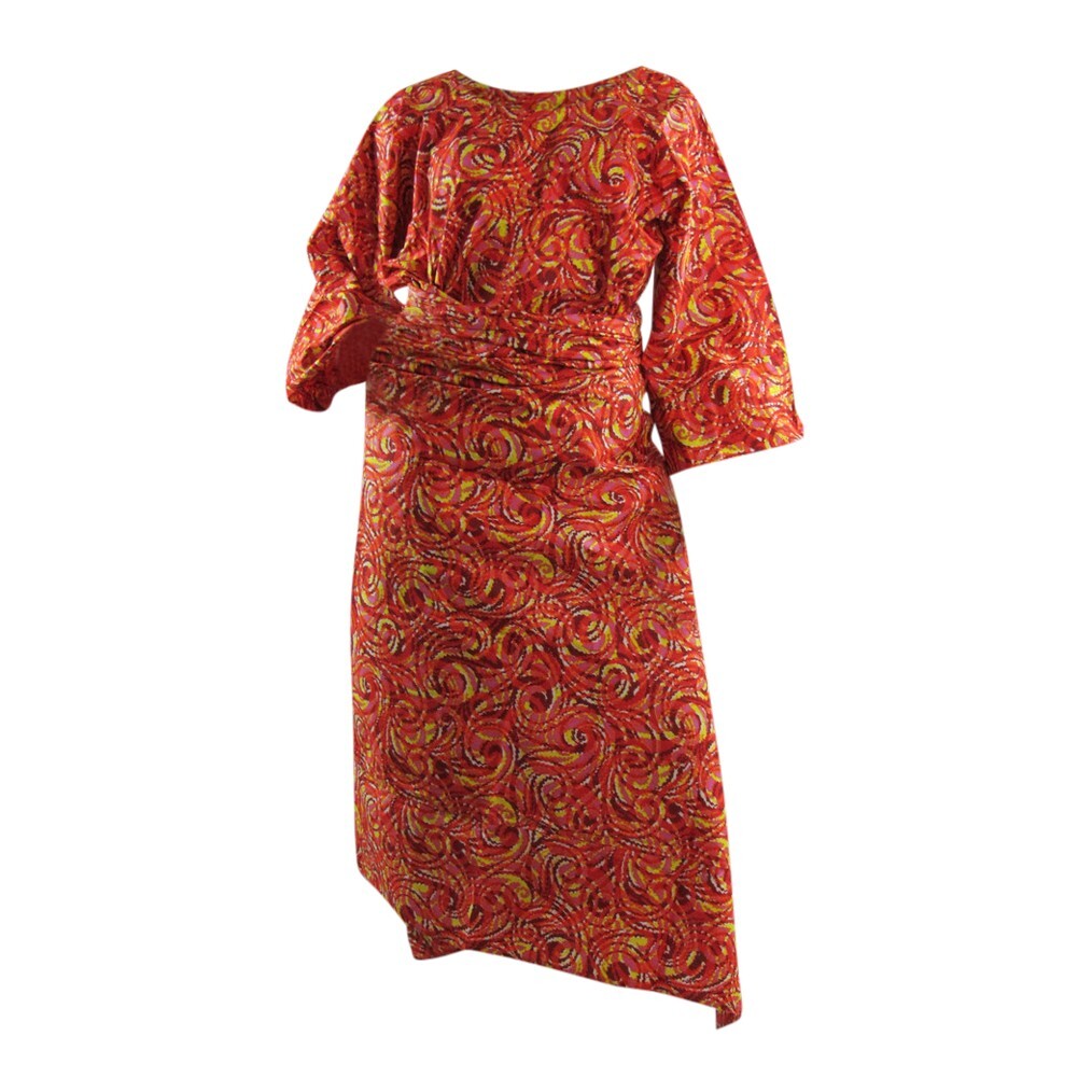 African Print Nigerian Ankara  Iro Top  and Buba Wrapper New