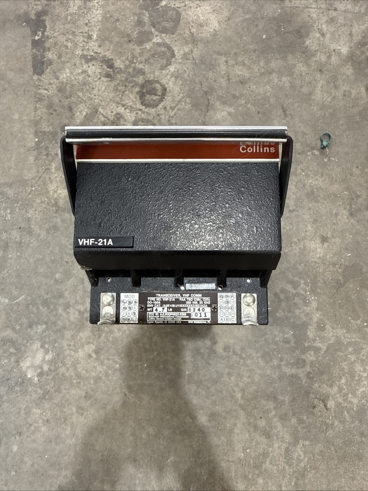 Transceiver,VHF COMM