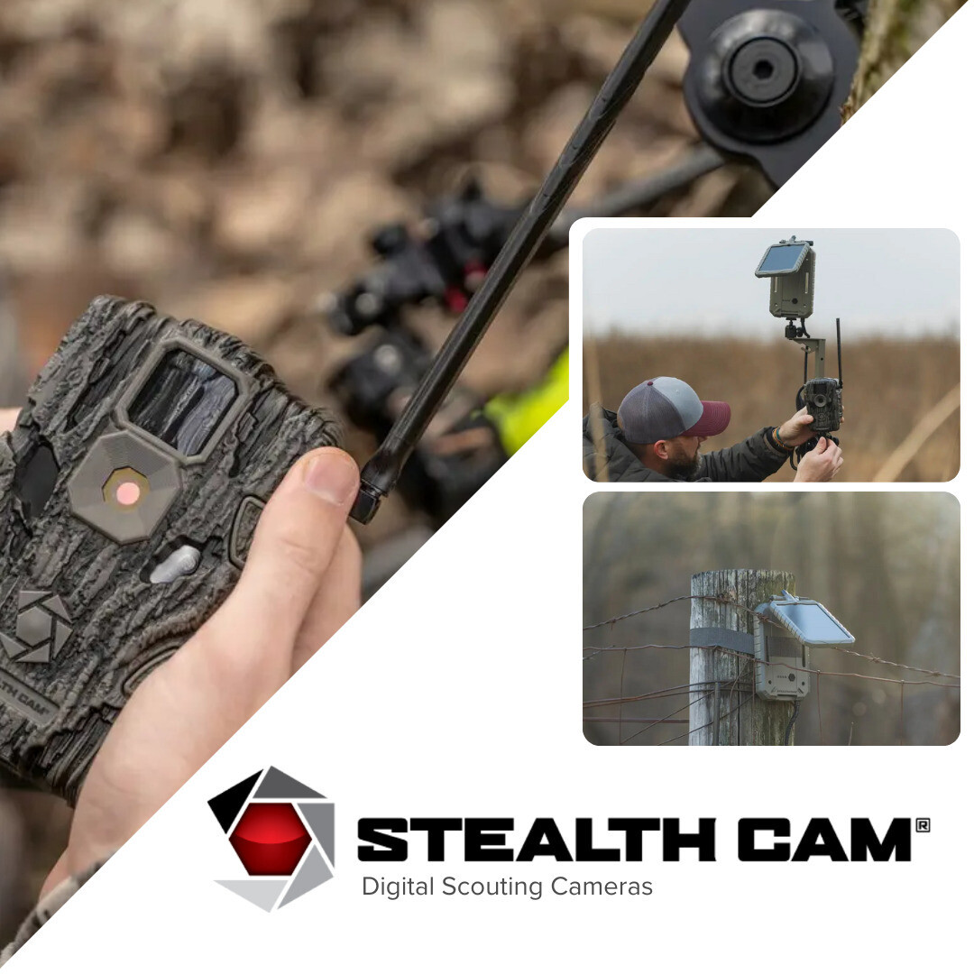 Stealth Cam Adjustable Multi Pivot Mounting Post 4 Pack Bundle