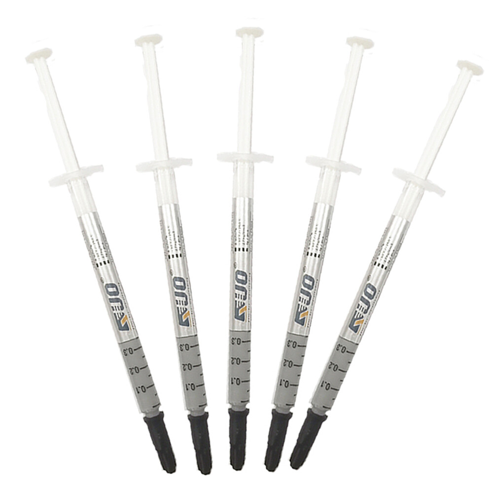 5pcs 1GRAM Thermal Paste CPU GPU Heatsink Silicon Grease Compound HY882-TU10A