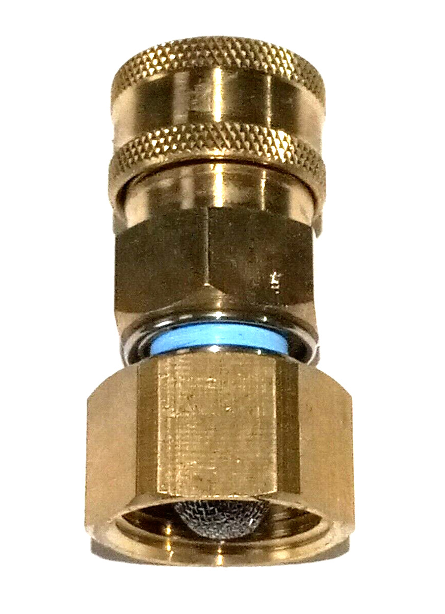 3/8 Quick Connect Coupler To Garden Hose Female- Pressure Washer Adapter FGH
