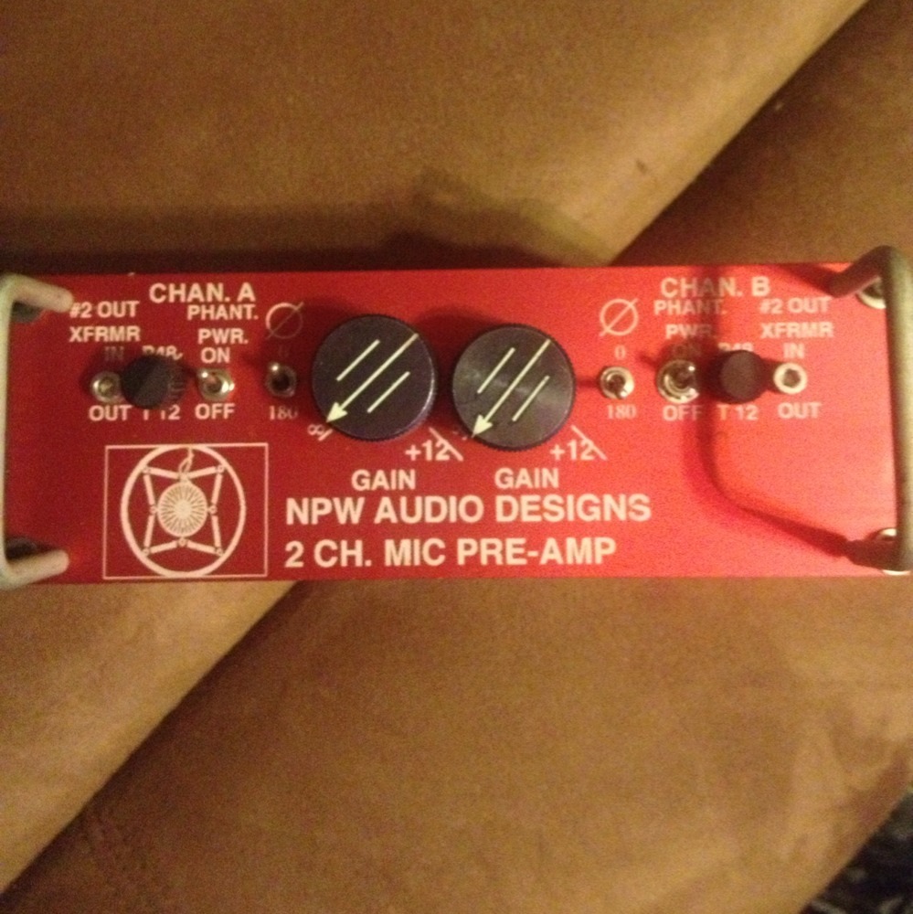 Custom Made Microphone Preamp Units  For Neve Ssl Api Other Gear Made To Order