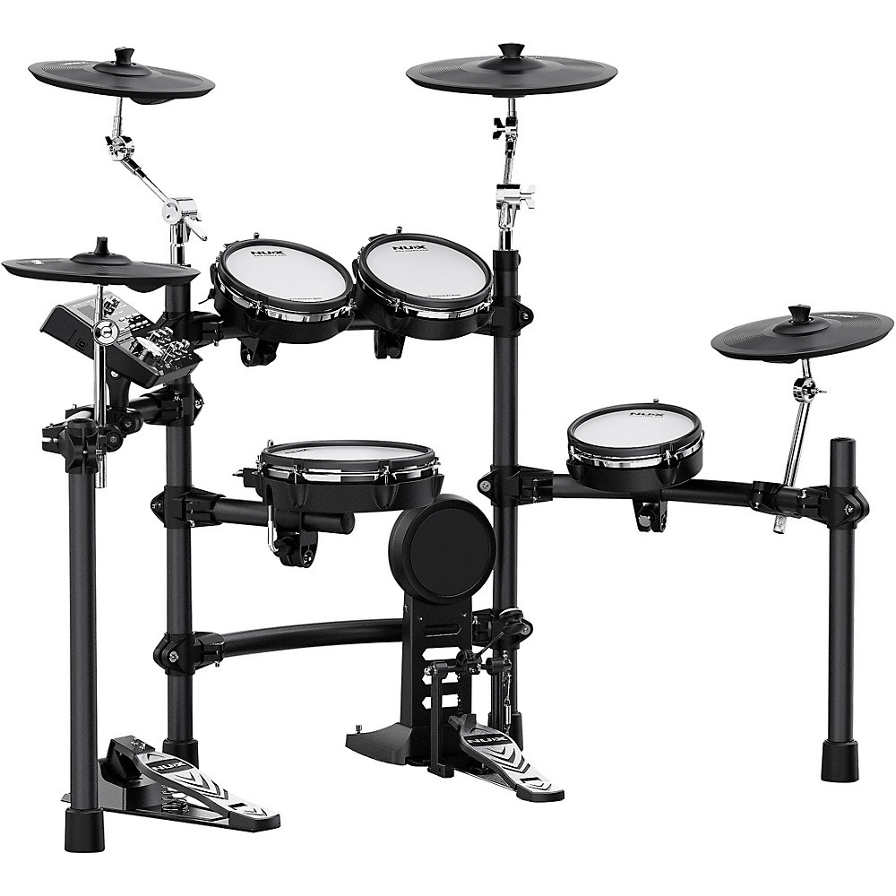 NUX DM-7X All-Remo Mesh-Head Digital Drum Kit Black