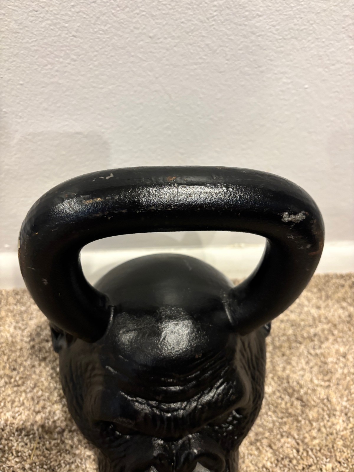Onnit Primal Gorilla 72 LBS (2 Pood) Kettlebell Black