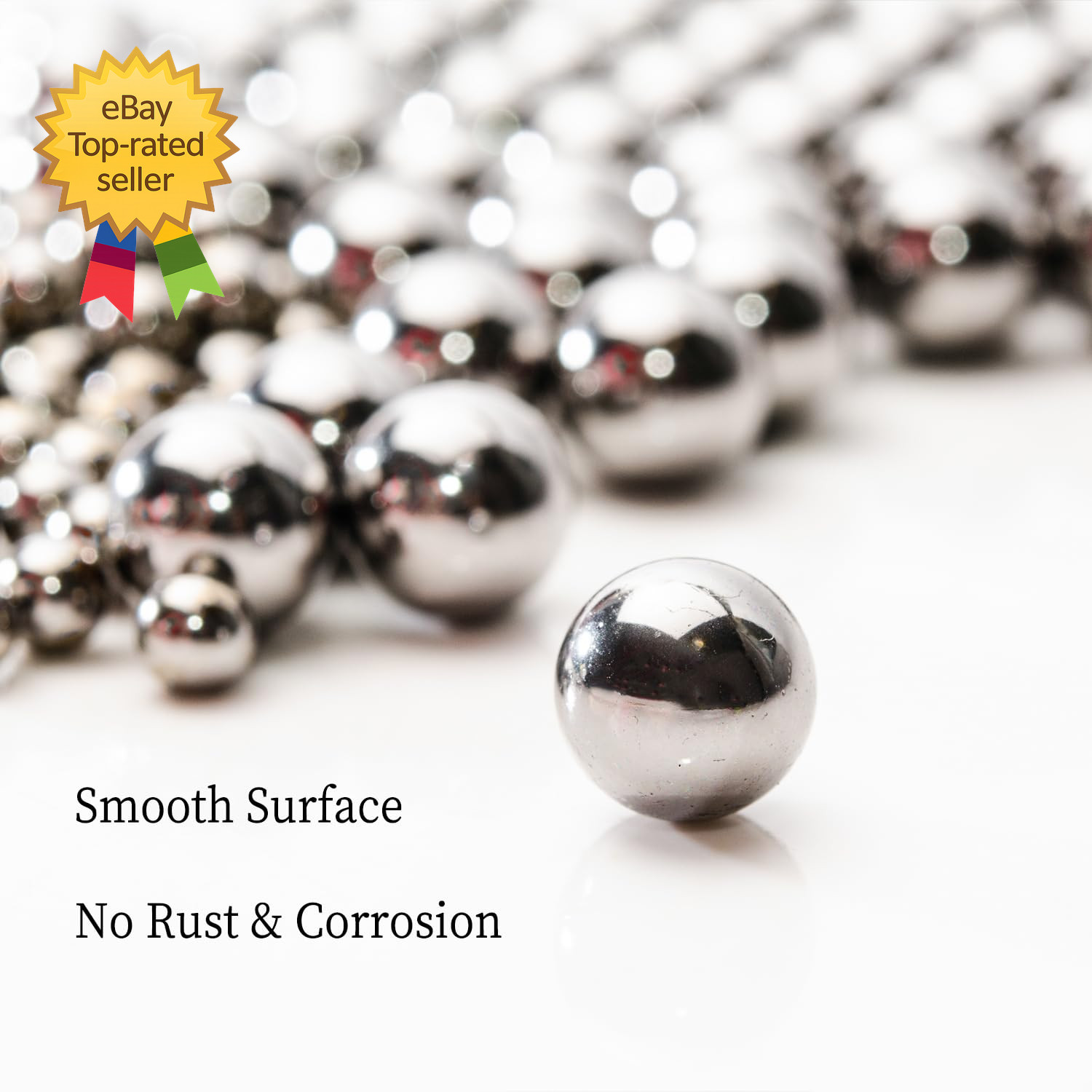 One Large 3 Inch Diameter Hardened Chrome Solid Steel Bearing Precision Balls