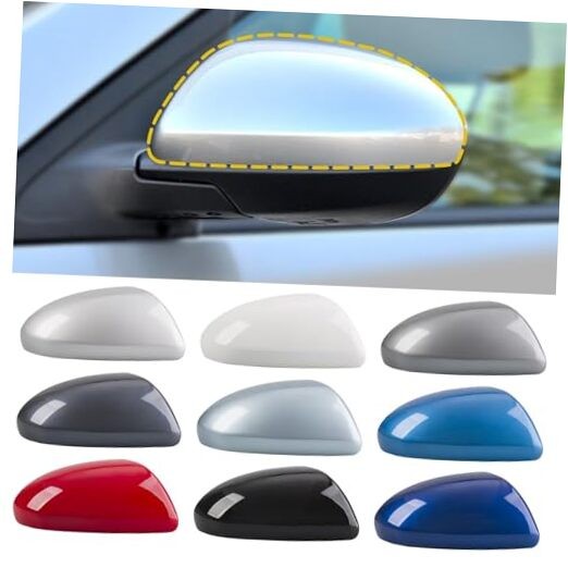 Car Door Side Rearview Mirror Cover Compatible With Mazda 2 Mazda 3 2010