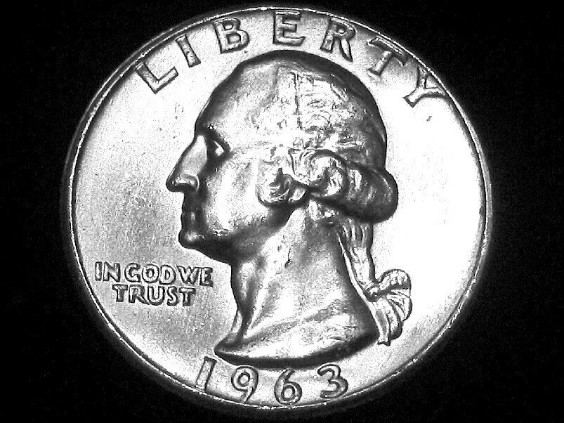 1963 Washington Quarter --- Choice Uncirculated