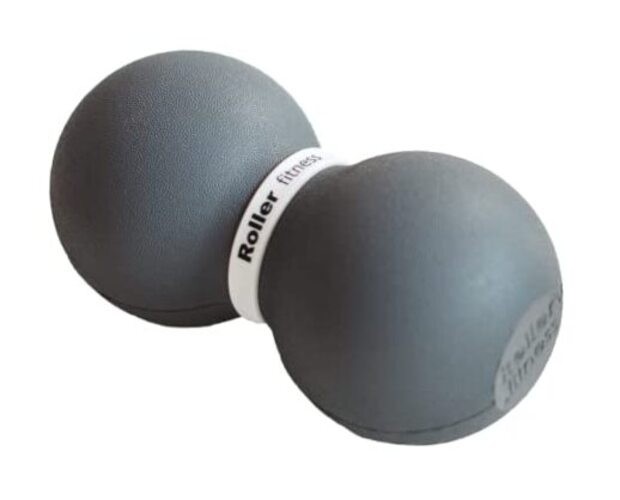Fitness Infinity Roller, Peanut Foam Massage Ball, Large 8-Inch Gray - Standard