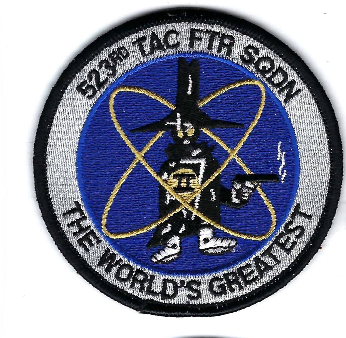 PATCH USAF 523RD  FIGHTER SQ F4 SPOOK HERITAGE  CANNON AFB         FS-35