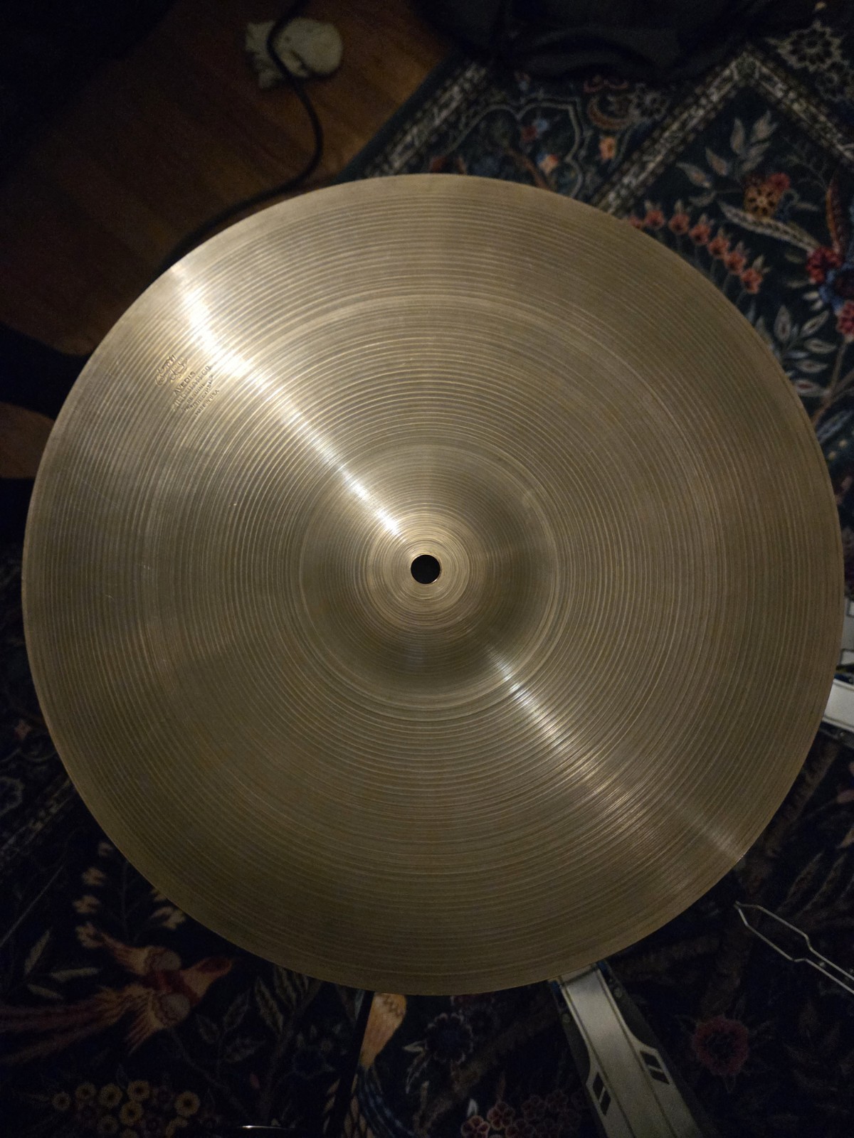 Vintage Zildjian A Cymbal 1960s 15" (1525g)