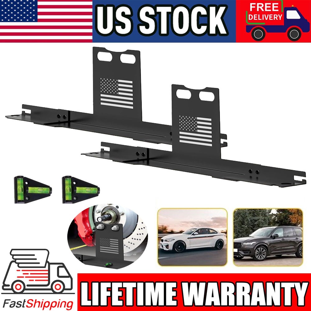 Wheel Alignment Tool Heavy Duty Toe Alignment Plates with Most Cars,Trucks,SUVs