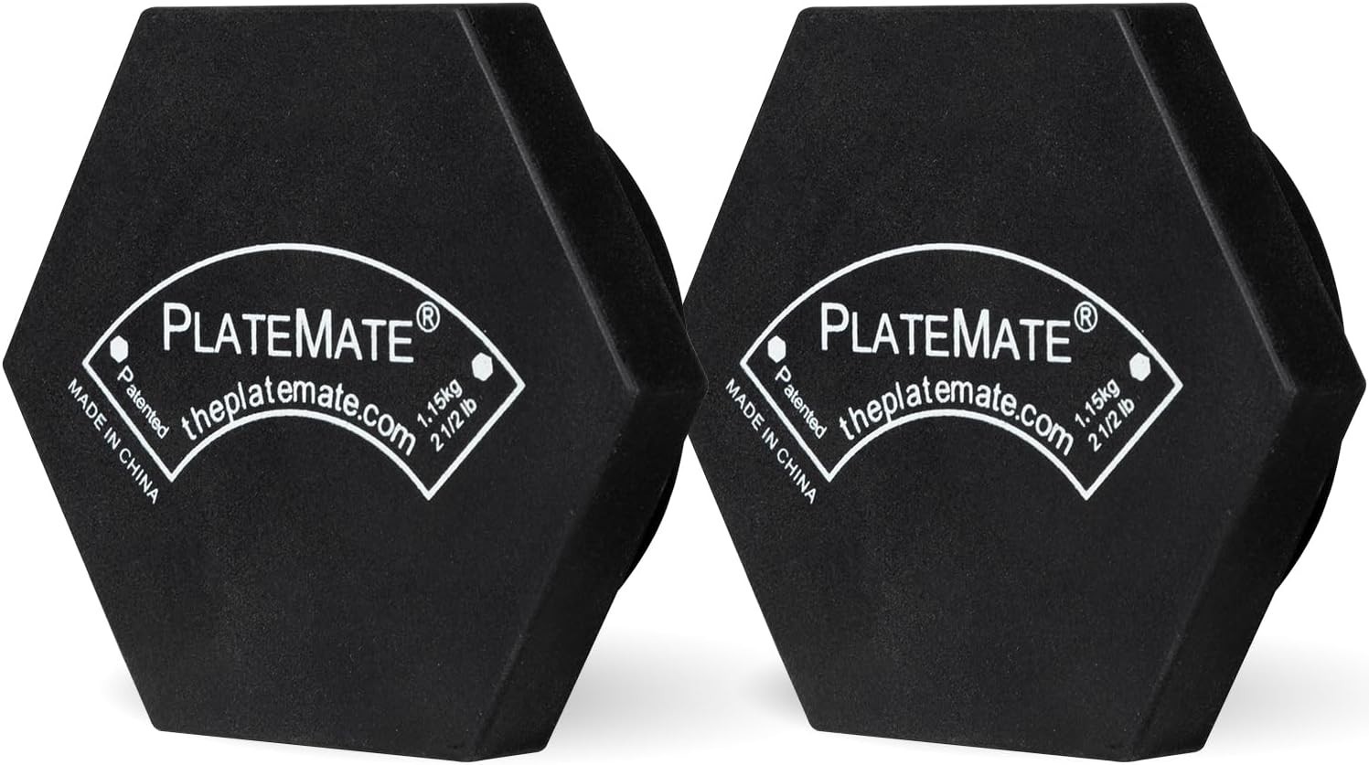 Microload Pair Magnetic Weights - Choose Between 1.25 Lbs Or 2.5 Lbs Hex