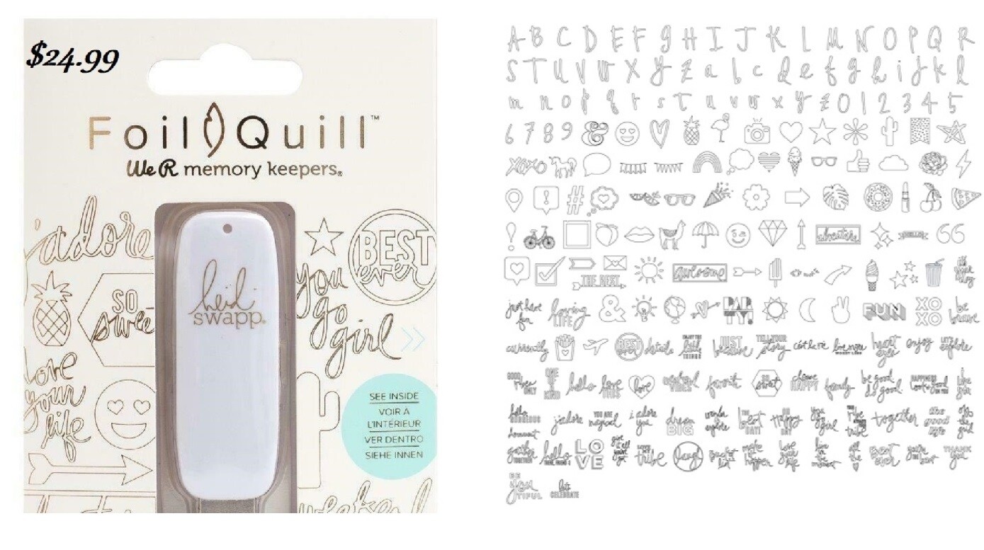 USB ARTWORK DRIVES - WR - FOIL QUILL - HEIDI SWAPP (200 DESIGNS)   660703