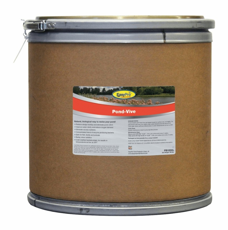 EasyPro Pond-Vive Bacteria X  100 lb.Drum Bulk PB100XL