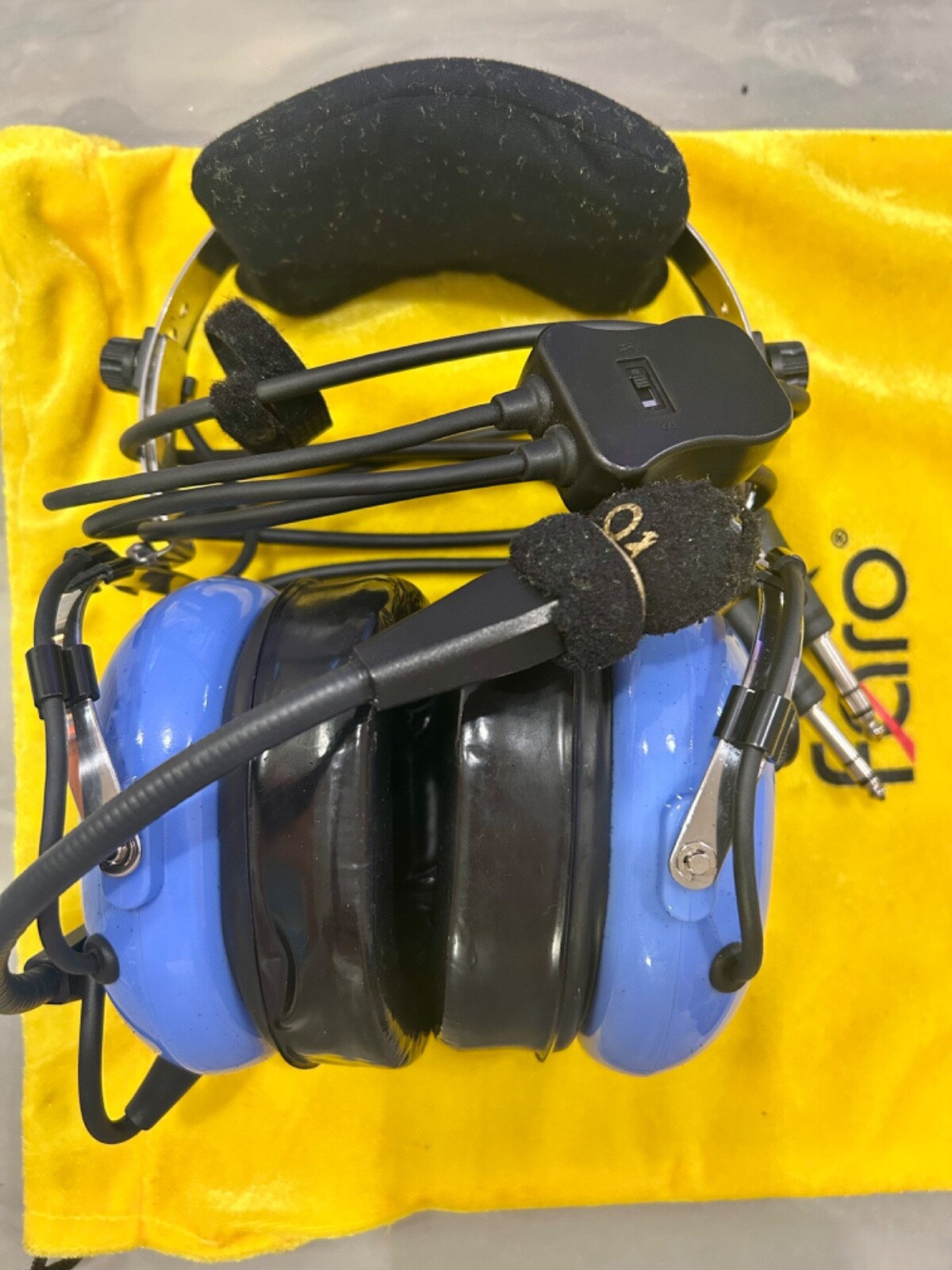 FARO G2 PNR (Passive) Aviation Headset- Blue