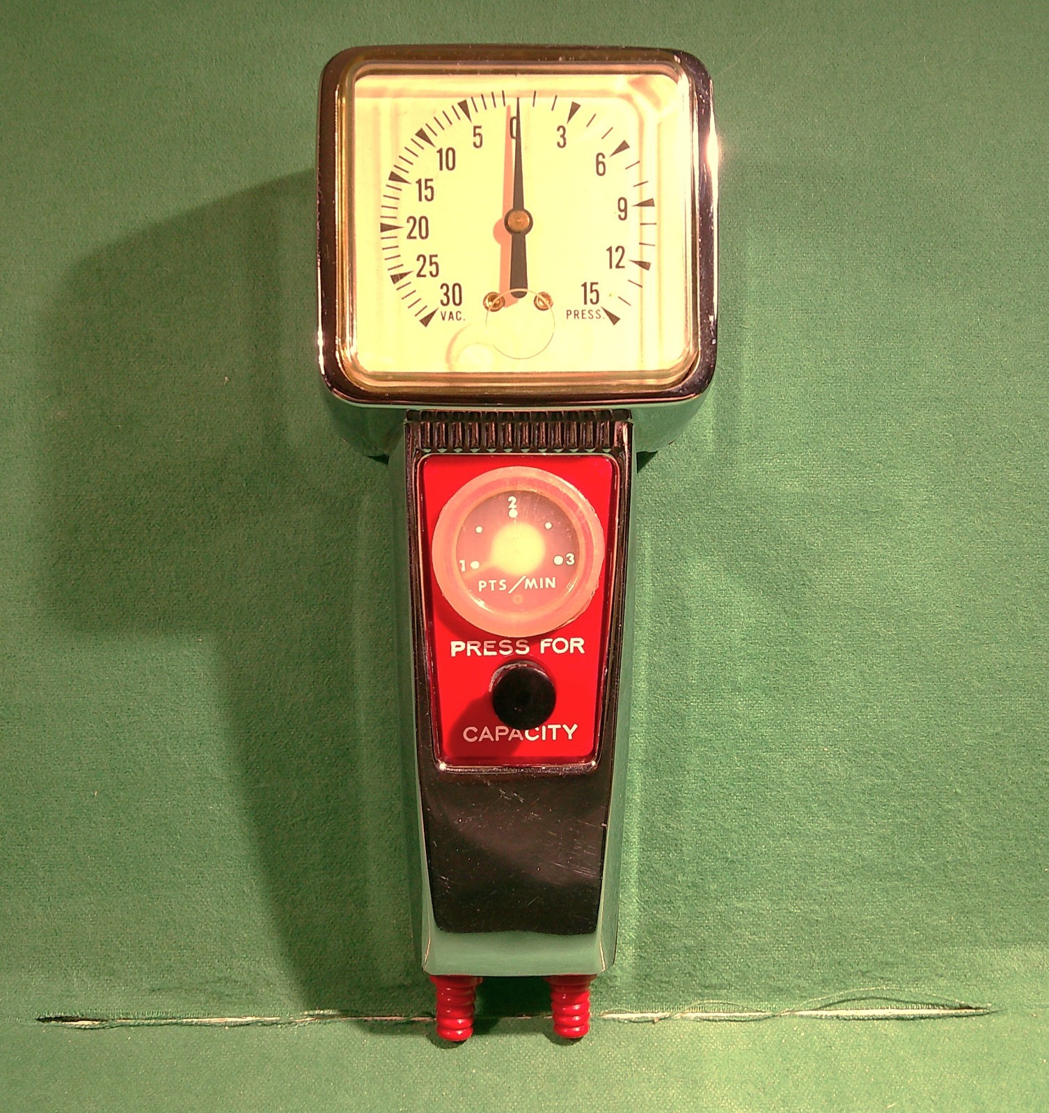 Vintage BALKAMP  Model 4-93 Vacuum-Pressure tester Classroom 'Demo' Unit