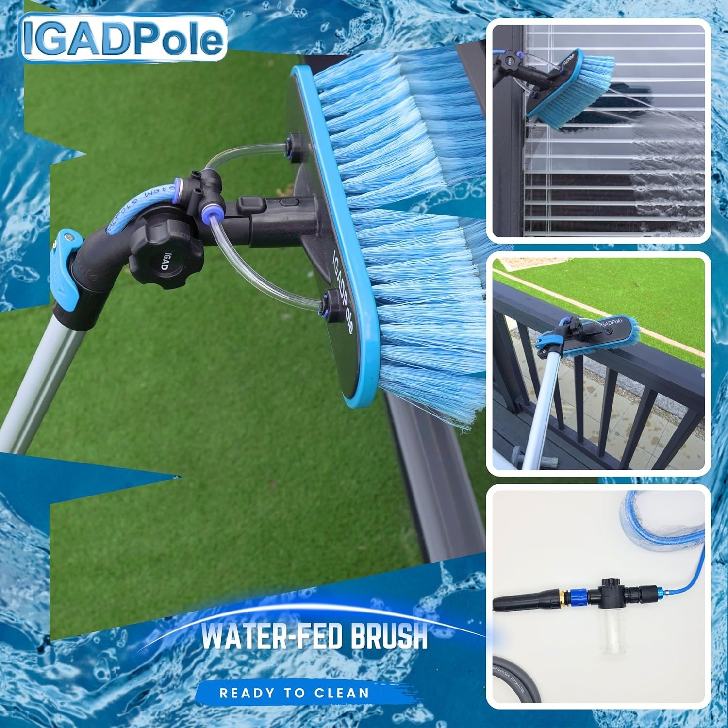 Professional Solar Panel Cleaner Set