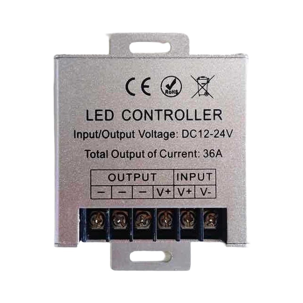 23 Button LED Controller Aluminum Enclosure DC12 to 24V 36A Load Support