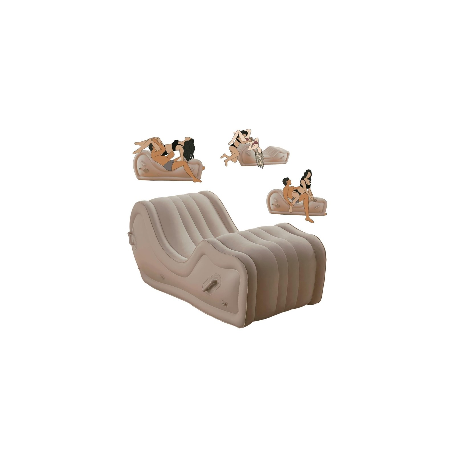 Sex Sofa Chair Inflatable BDSM Bondage Sex Furniture with Automatic Air Pump ...