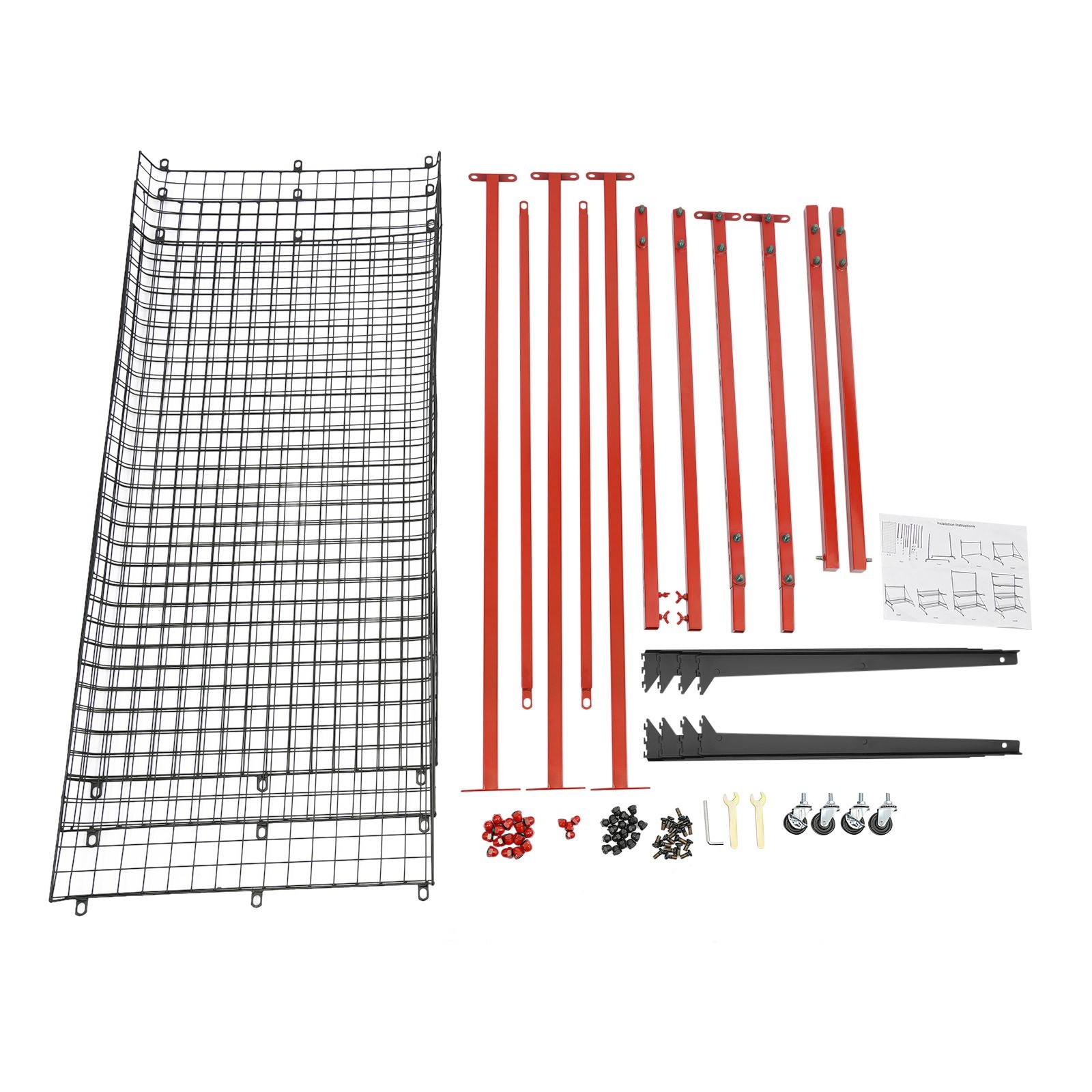 Innovative Parts Carts Automotive Auto Body Shop Parts Carts Tools Storage Rack