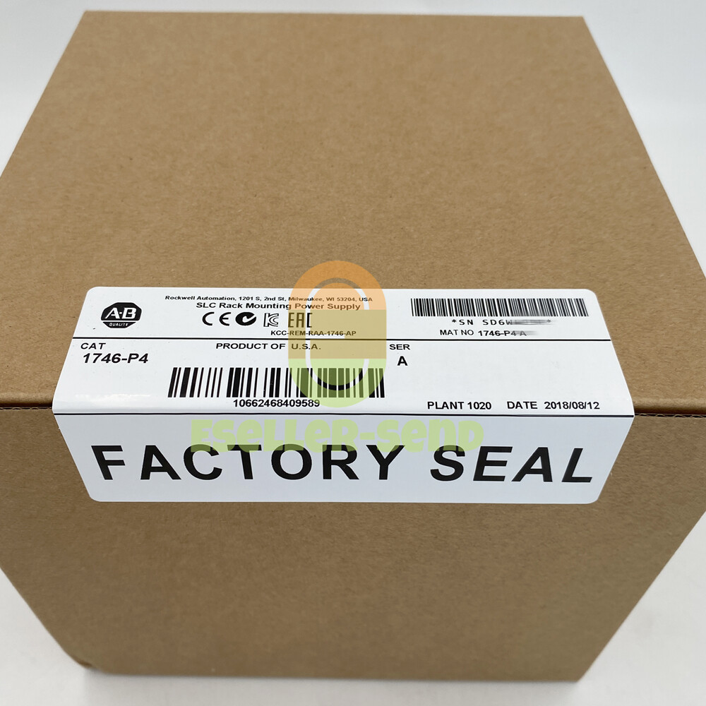 AB 1746-P4 Allen Bradley Ser A SLC 500 Power Supply Module New Factory Sealed US